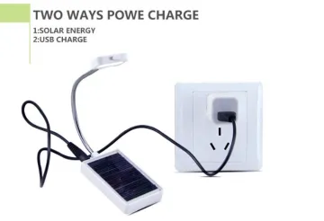 Solar Charged Reading Light