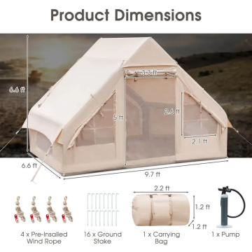 Inflatable Tent for 4 to 8 People – Air Setup Tent