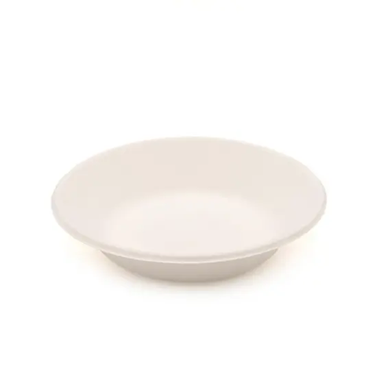Biodegradable Disposable Sugarcane Bagasse Paper Pulp Mould Soup Salad Bowl with Lid Sugarcane Bagasse Bowl