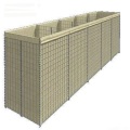 Heavy military sand wall blast wall retaining wall