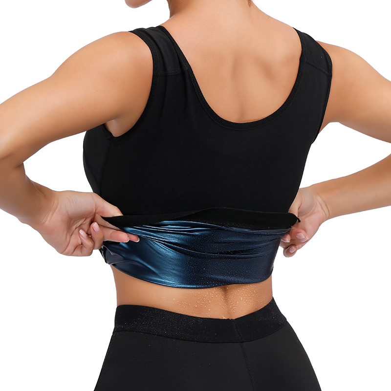 Sweat shaper sauna vest for men and women