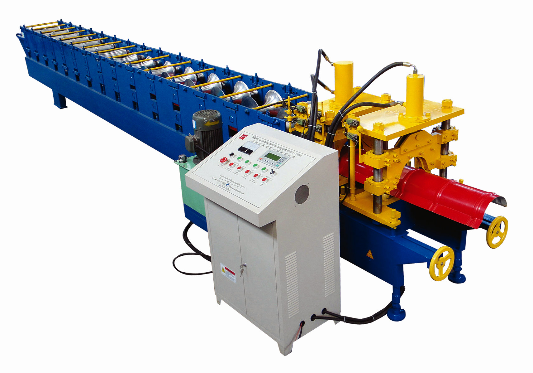 Ridge Cap forming machine