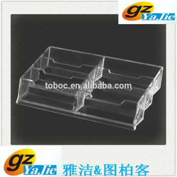 High Quality Six-tier Clear Acrylic Brochure Display Holder,Poster Display Holder,Menu Display Holder for Shop/supermarket