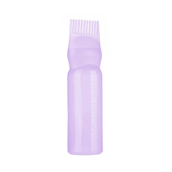 Refillable Biodegradable Hair Dye Container: 150ml Scale Beauty Automatic Hair Color Bottle