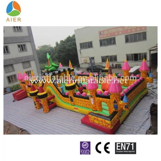 Cheap Bouncy Castle Inflatable games Fun House,Giant inflatable funland.