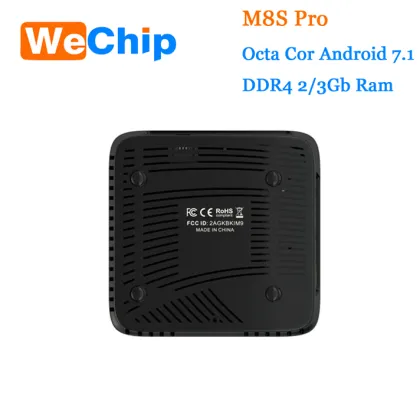 M8S PRO DDR4 ANDROID 7.1 OS TV BOX AMLOGIC S912 4K TV BOX KODI