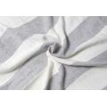 Blending Thermal Blankets Cotton Bamboo Blend Yarn Dyed Stripe Plain Blanket Supplier