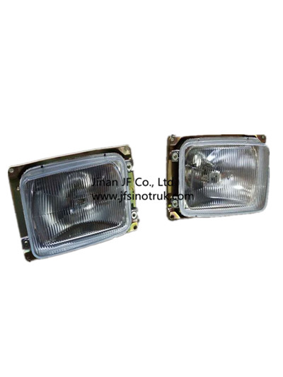 DZ9100720058 DZ9100720057 Shacman Head Lamp L &amp; R untuk F2000