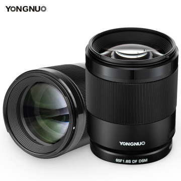 Yongnuo yn85mm f1.8s df dsm lente in metallo a cornice completa per monte Sony e