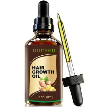 Private Label Hair Growth Oil Serum - All Natural Formula for Nourishing Scalp & Hair
