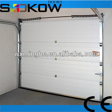 double track sectional garage door/double track garage doors/steel double track garage door