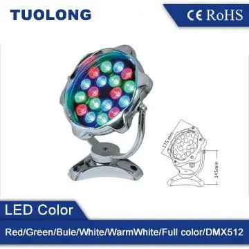 12w IP 68 Stainless steel led underwater light