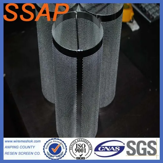2016 hot sale Stainless Steel Wire Mesh Filter Screen Element