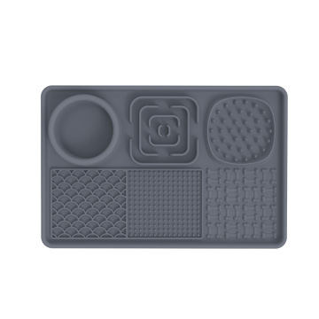 Non-slip Pet Dog Lick Mat - Silicone Slow Feeder with Strong Suction