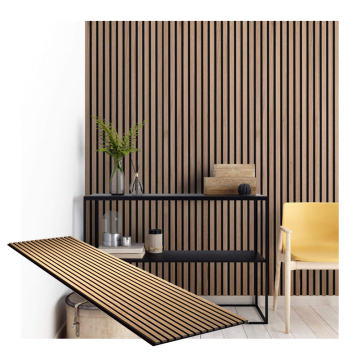 Schalldämpferung Holzschild Akustikwandpaneele für die Innenausstattung