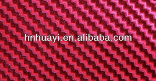 100% polyester wave design sofa fabric