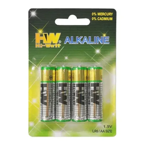 Batería alcalina AA LR6