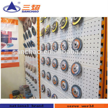 zirconium oxide plastic body tapered flap disc