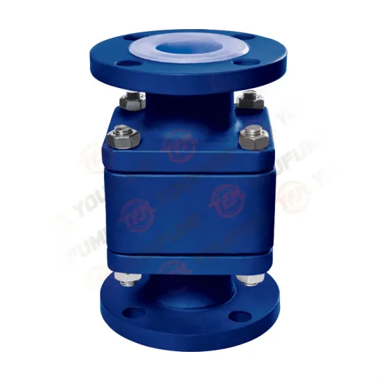 PFA Lined Floating Ball check valve manufacturer