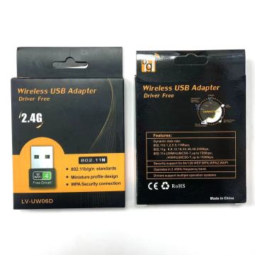 Mini Dual Function 150Mbps USB Receiver: Combining 802.11b/g/n WiFi and Bluetooth 4.2 Technology for Enhanced Computer Network Experience