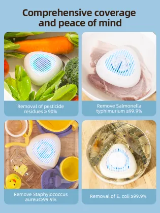 2000mAh Food Purifier: An OEM Fruit Vegetable Cleaning Machine for Home Use