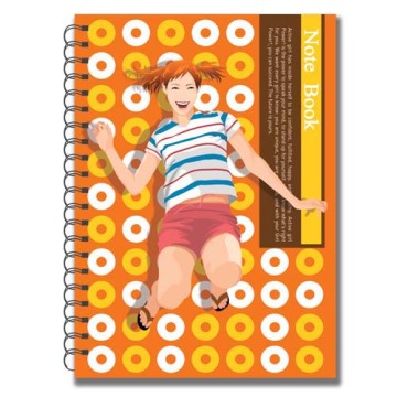Beautiful Cover Notebook With Binder (210-K)