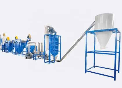 Waste Plastic HDPE Recycling Machine / PP PE Bottle Recycle Washing Line