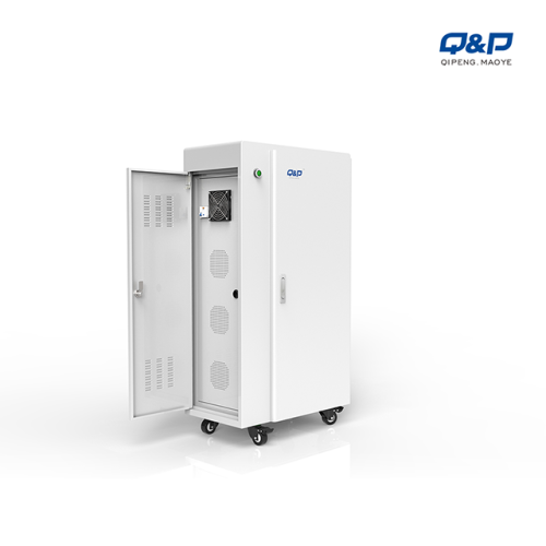 Smart security locker phone charging cart