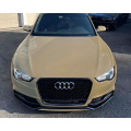 super gloss light yellow car vinyl wrap