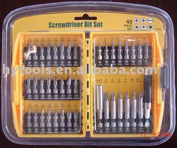 40Pc Screw Bit Set