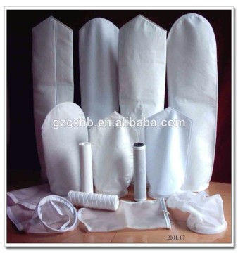 Large flow sewage treatment filter bag