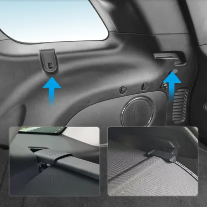 Jeep Grand Cherokee 2017-2021 Retractable Trunk Cargo Cover