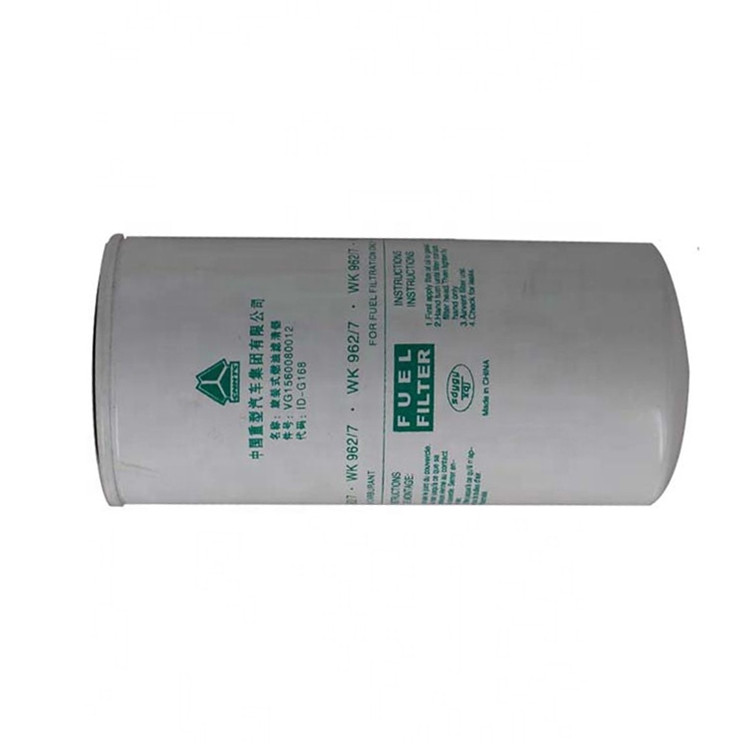 WK962 / 7 VG1560080012 Howo Fuel Filter Seat