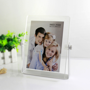 Cheap Photo Frame acrilico bianco di viti