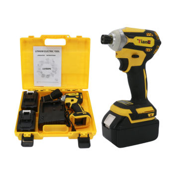High Performance 18/21 Volt Lithium Battery Cordless Impact Drilling Machine: Top Selling Orange Electric Tool