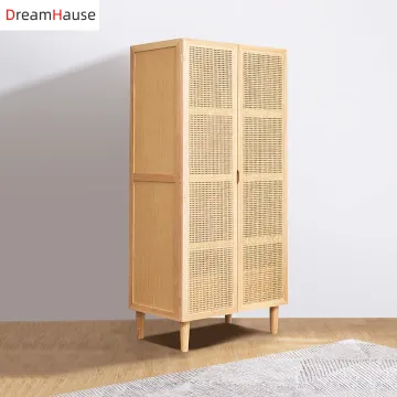 Dreamhouse Nordic Solid Wood Wardrobe - Modern Storage Cabinet