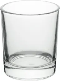 Crystal Clear Glass Tumbler