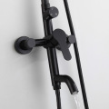 Matte Black Shower Facuet set stainless steel bathroom