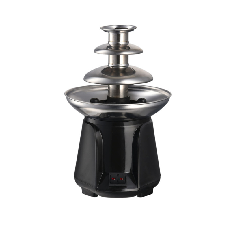 3-Tiers Chocolate Fountain Mini Household Automatic Chocolate Melting