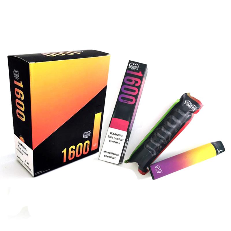 Puff XXL Vapes Vapes 650mAh nhiều hương vị