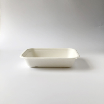 500 ml Zellstoffbagasse -Behälter