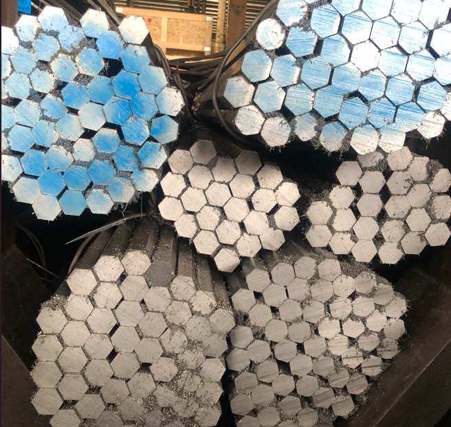 Hexagonal steel