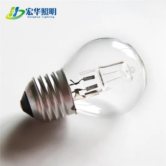 New Design Energy Saving Halogen Light Bulb G45 220V E14 28W E27