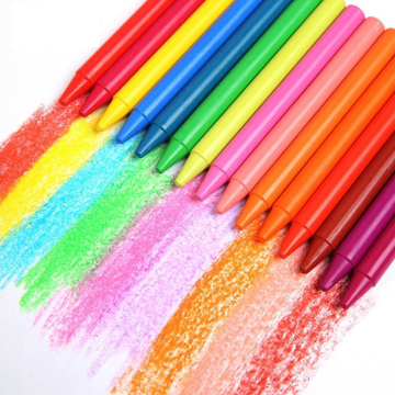 Safe Wax Crayon Set 6/12 Pcs for Kids - Paper Box Included