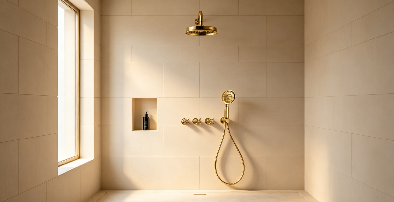 Concealed shower system