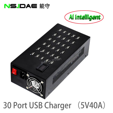 USB 30-poorts 300W Charger