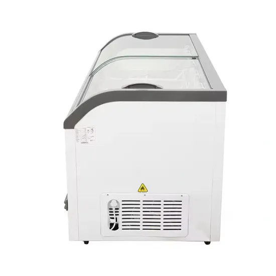 Top Open Door Kitchen Island Ice Chest Freezer Freezer Stainless Ice Cream Fridge Freezer