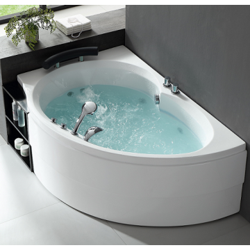 Bathtub de massagem hidráulica de spa da banheira de hidromassagem de hidromassagem 1.5*1m