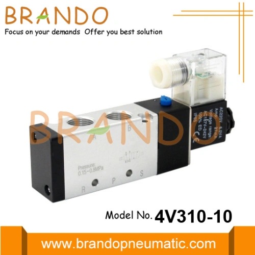 4V410-15 for AirTAC Air Fittings Valve AC220V Aluminum 5-Way Electromagnetic Valve 4V410-15 for AirTAC Air Fittings Valve AC220V Aluminum 5-Way Electromagnetic Valve