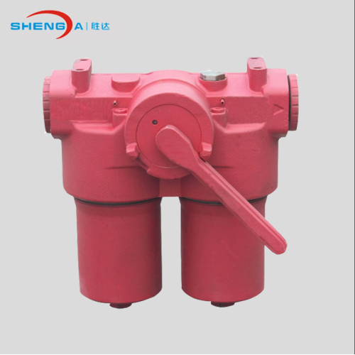 Double Hydraulic Stainlss Steel Duplex Inline Filtration